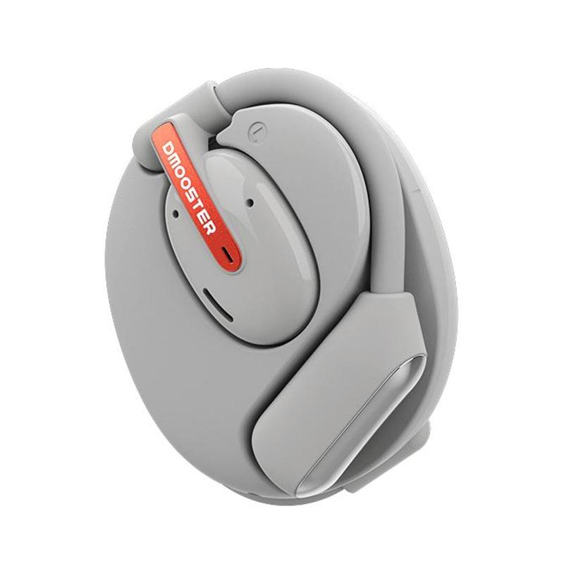Bluetooth Earphones with Ear-mount Design - Grey