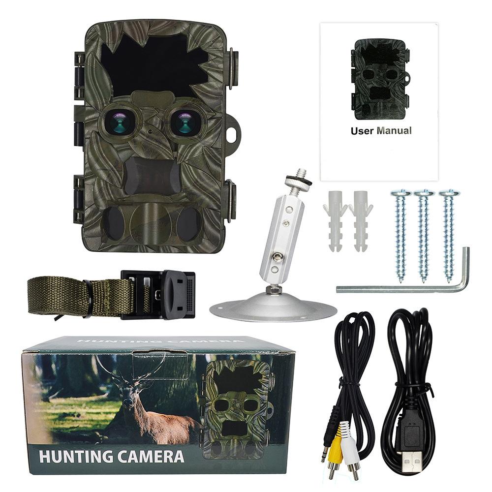 Outdoor Camouflage Dual Lens Infrared Camera with 4k Resolution and Night Vision 3