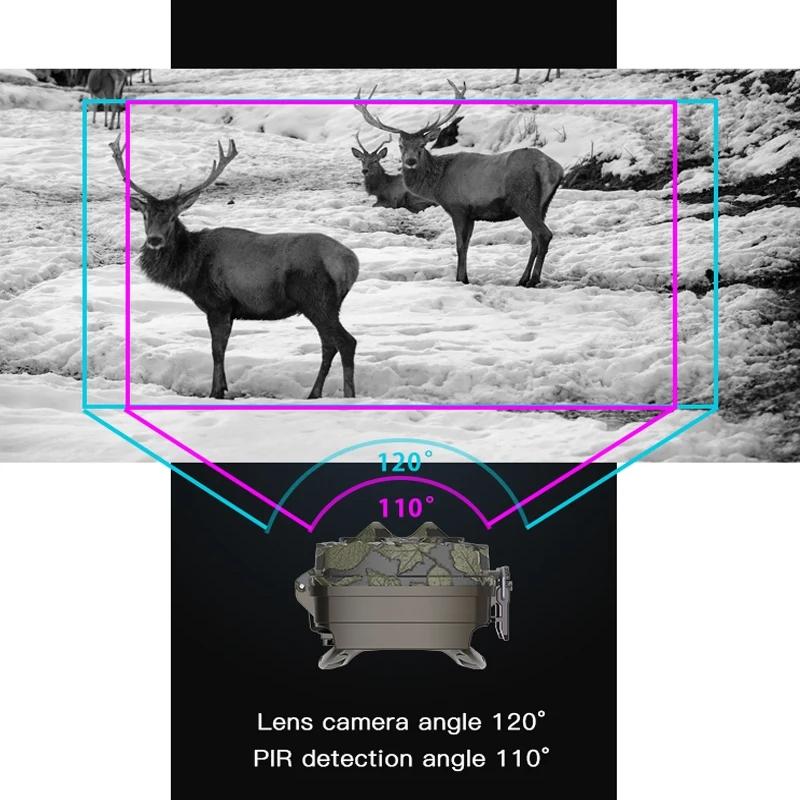 Outdoor Camouflage Dual Lens Infrared Camera with 4k Resolution and Night Vision 8