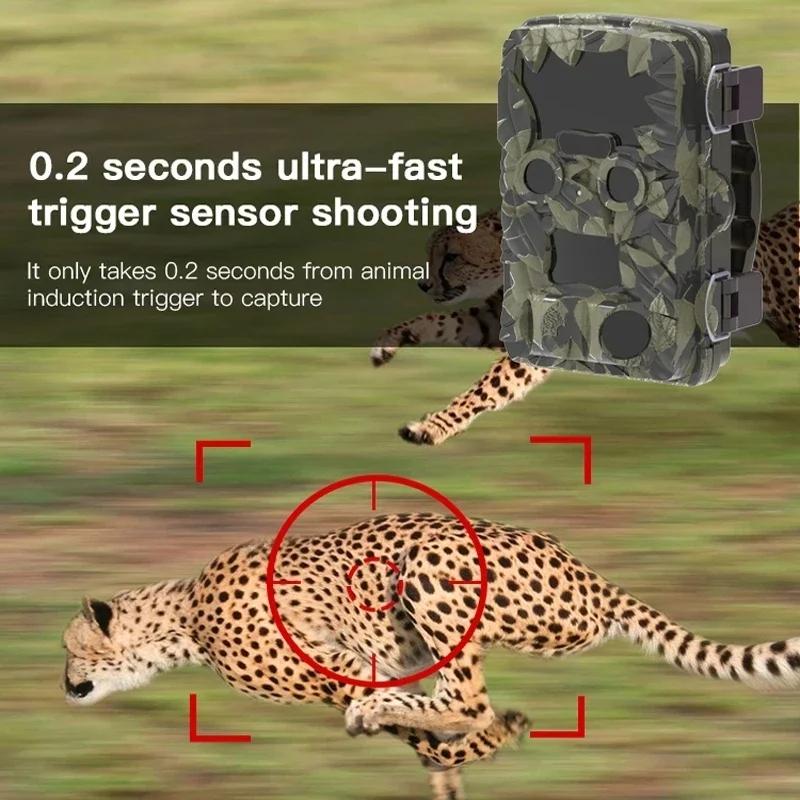 Outdoor Camouflage Dual Lens Infrared Camera with 4k Resolution and Night Vision 13