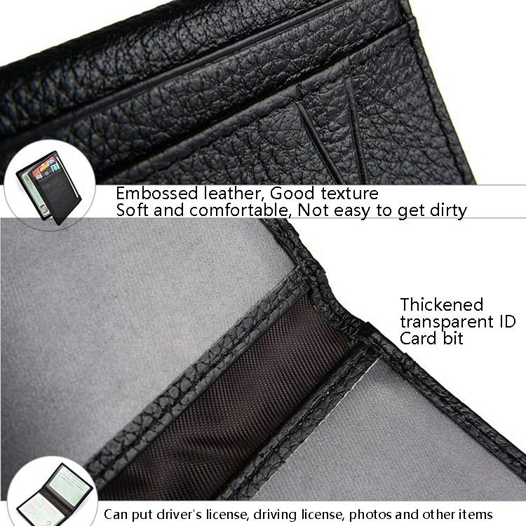 Multi-card Rfid Defense Bag for Ids - Black 5