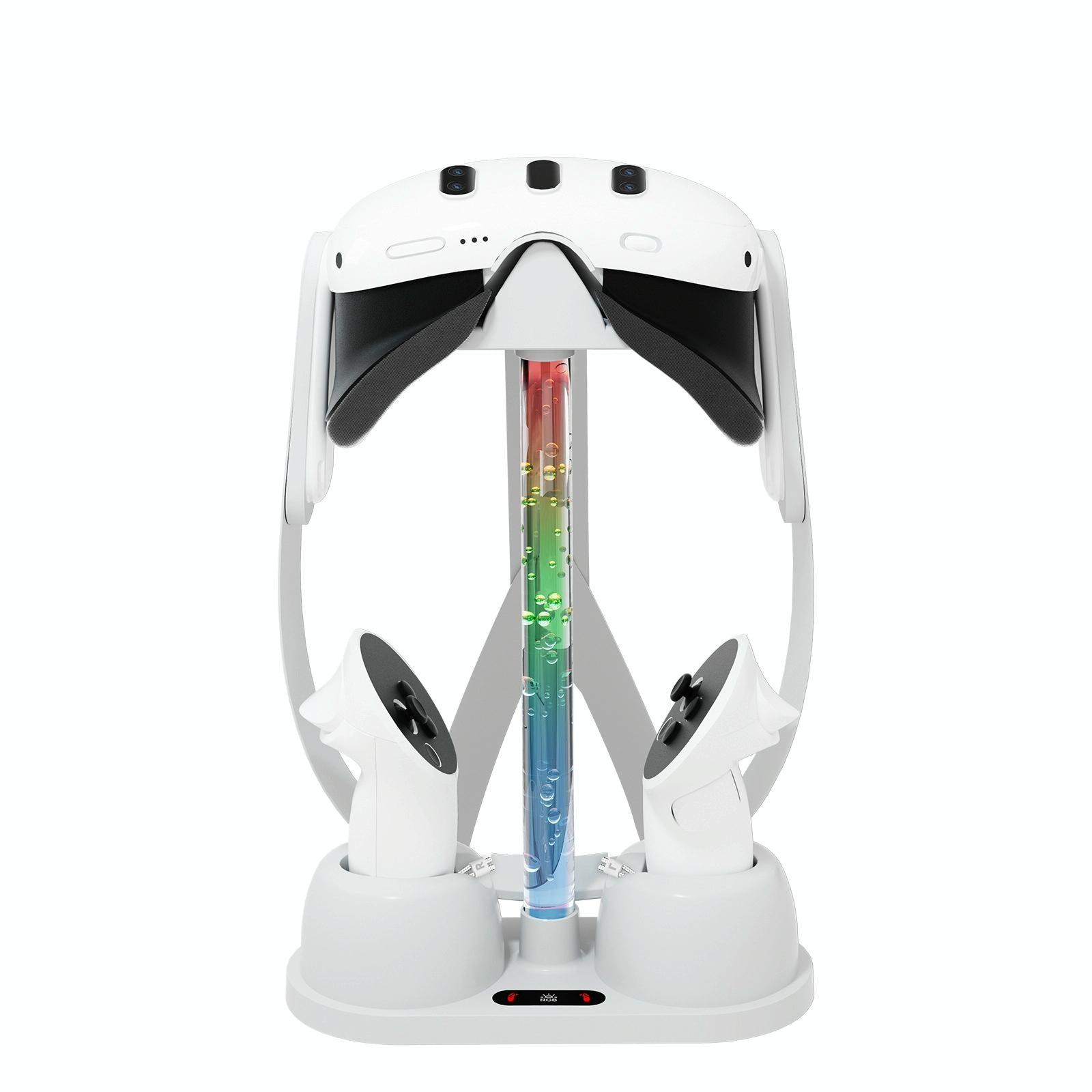 Vr Glasses Charging Base for Meta Quest 3 - Rgb Storage Bracket