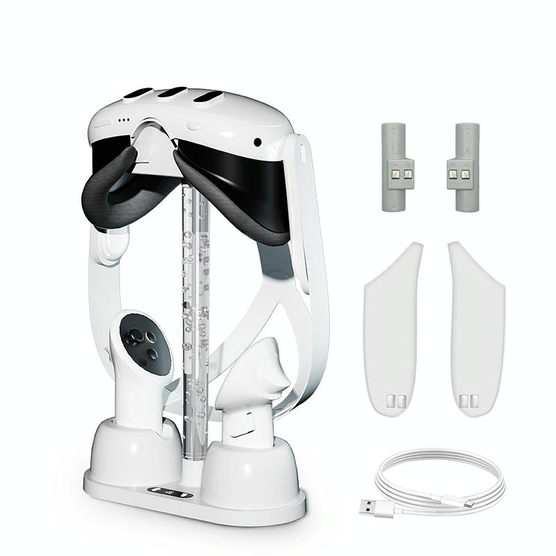 Vr Glasses Charging Base for Meta Quest 3 - Rgb Storage Bracket 6