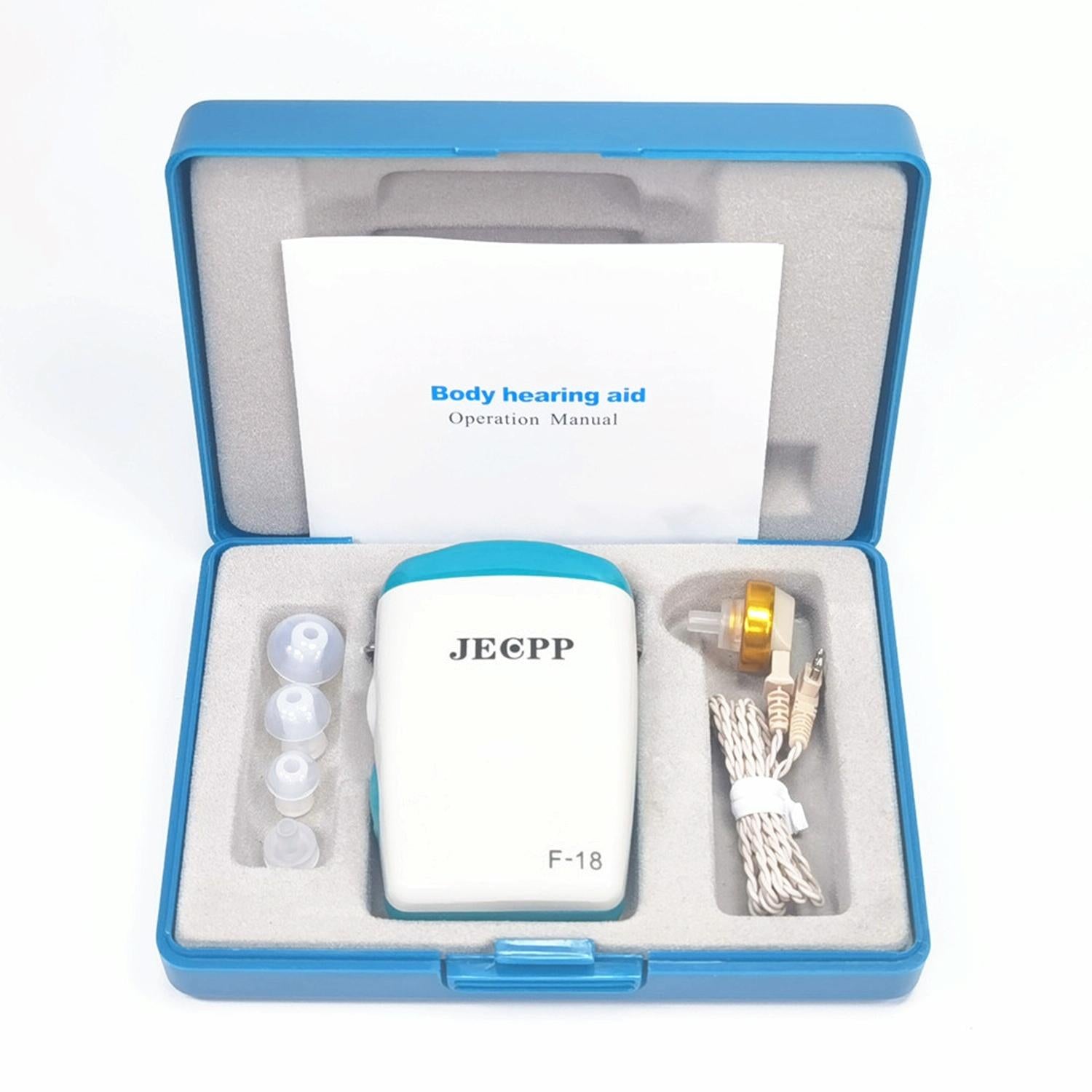 Dc1.5V In Ear Hearing Aid Sound Amplifier White 5