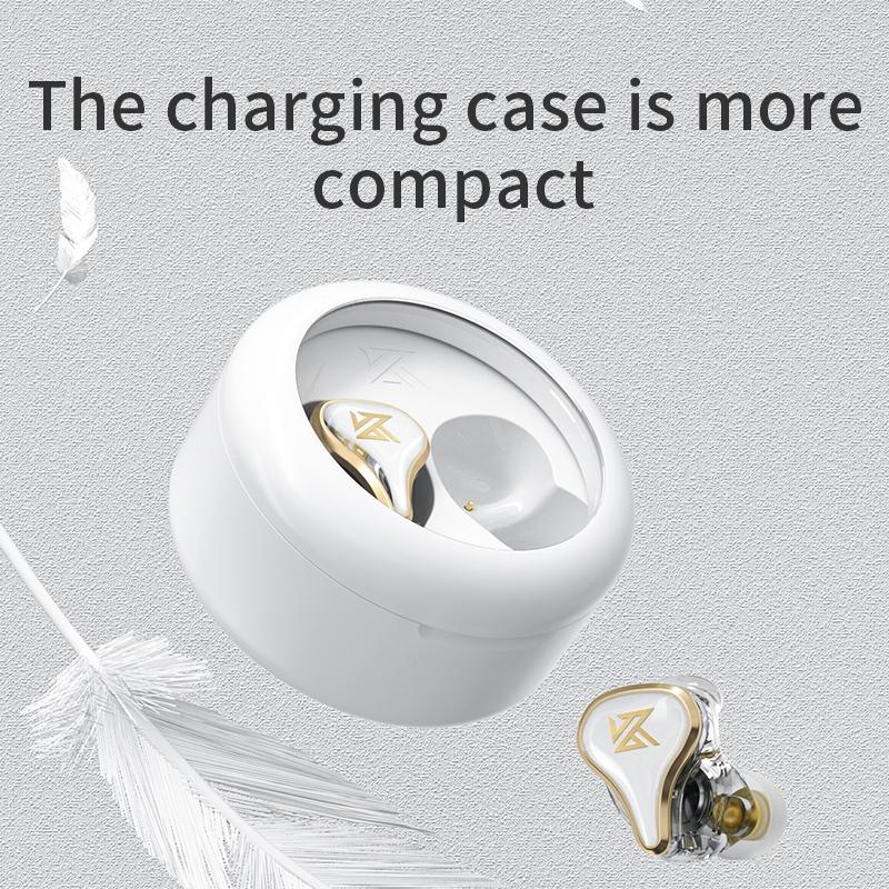 Hybrid Bluetooth 5.2 True Wireless Tws Earphones - Kz Sk10 - White 5