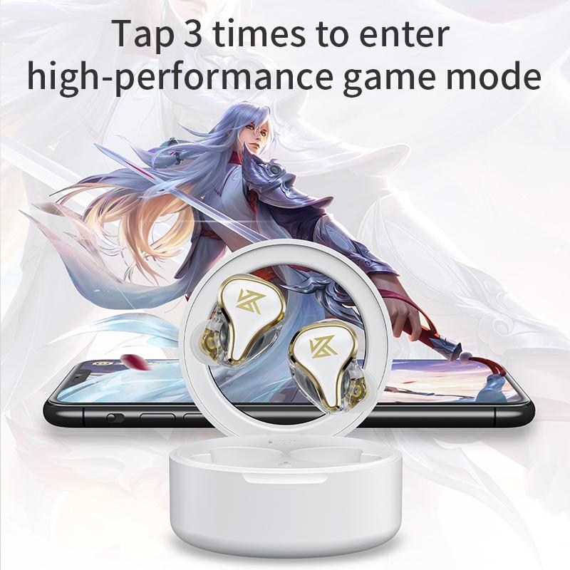 Hybrid Bluetooth 5.2 True Wireless Tws Earphones - Kz Sk10 - White 8