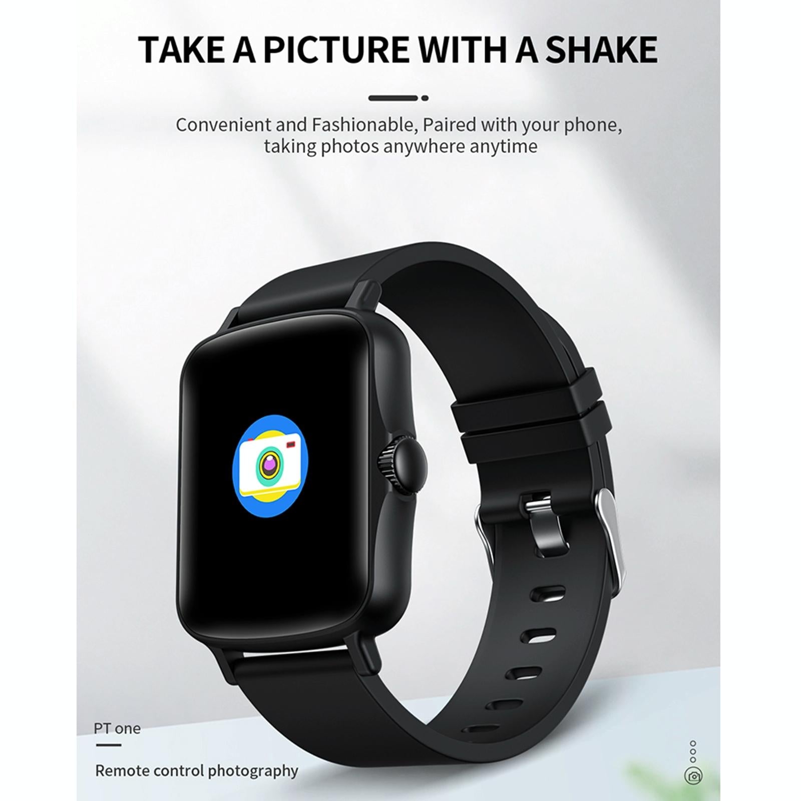 1.44 Inch Ip67 Waterproof Smart Watch With Hd Touch Screen - Pink 9