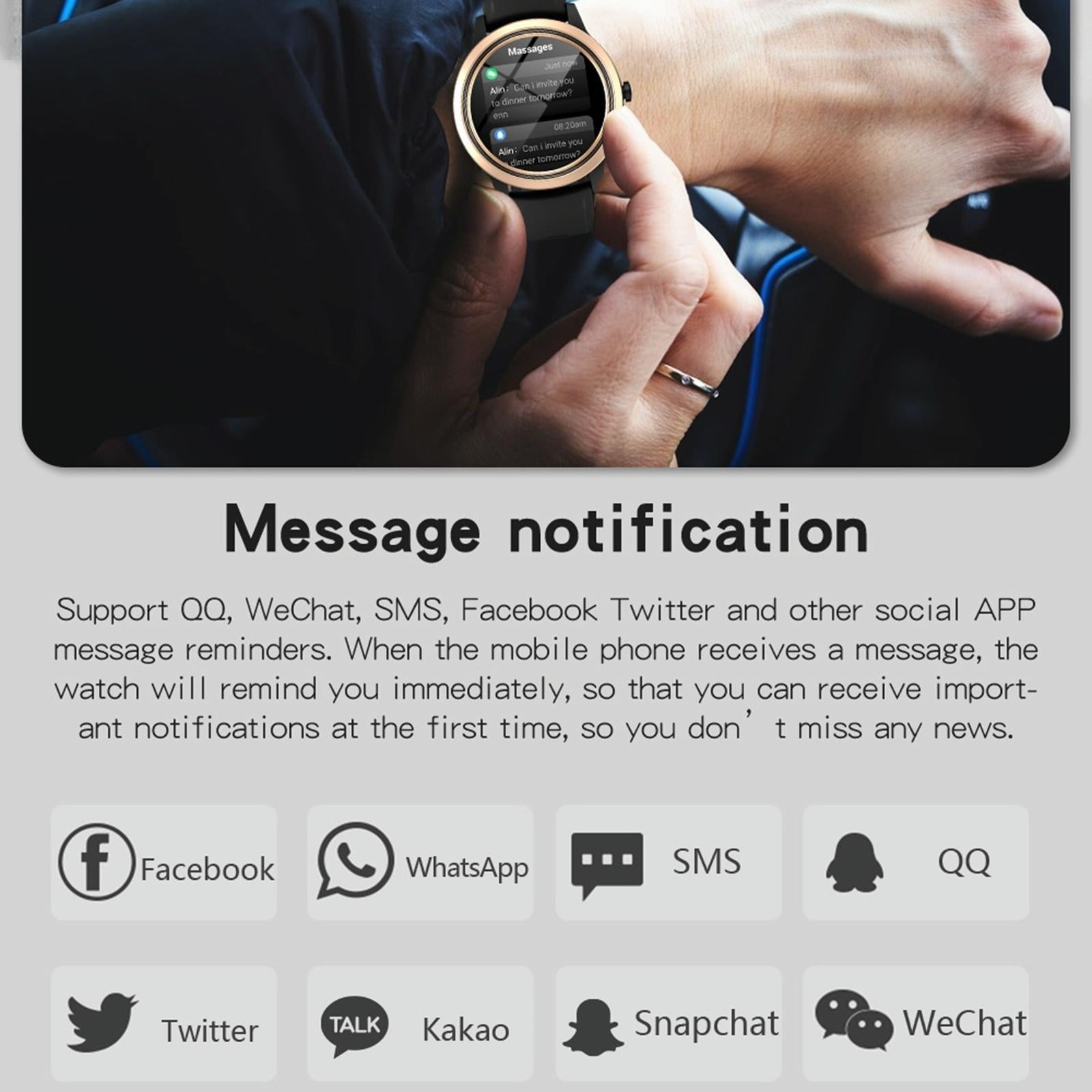1.32 Inch Ips Hd Screen Smart Watch Support Bluetooth Calling / Blood Pressure Monitoring - Pink 7