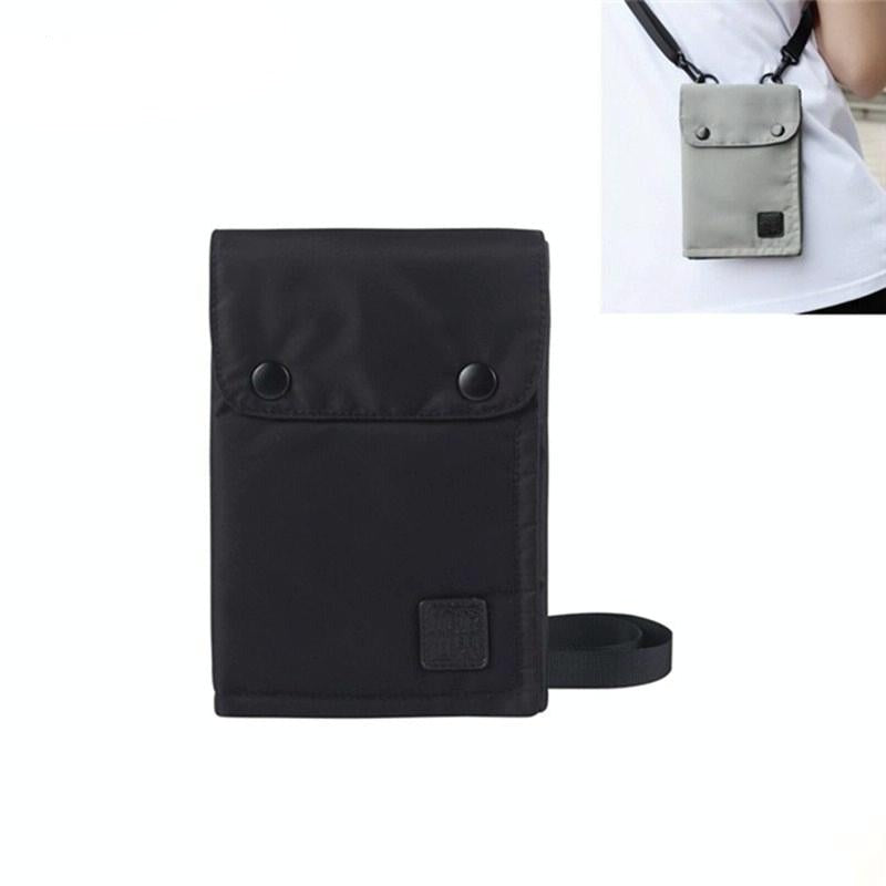 Waterproof Neck Bag for Passport and Phone - Rfid Protected - Black 8