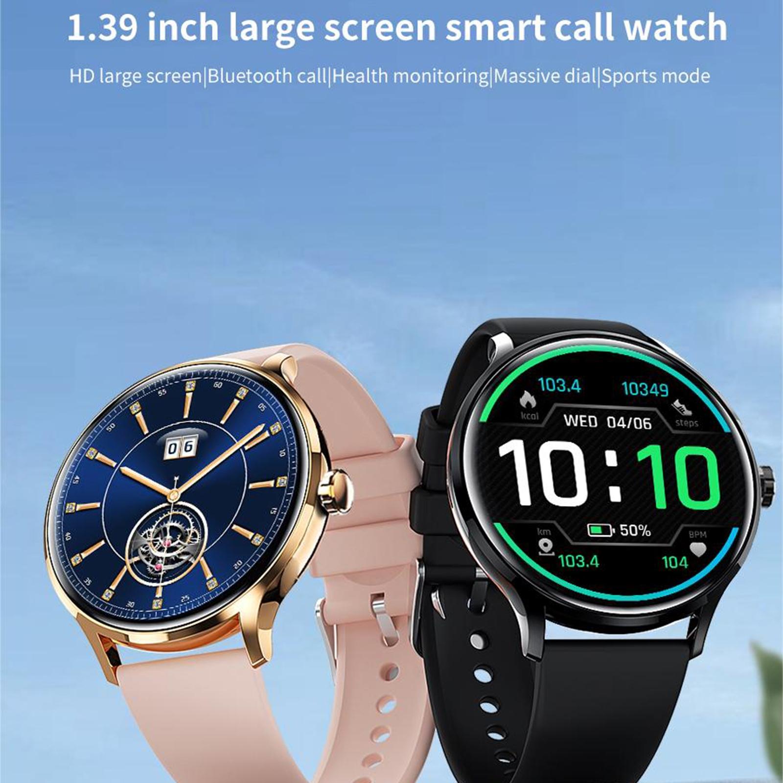 1.39 Inch Bt5.2 Smart Sport Watch Support Bluetooth Call / Sleep / Blood Oxygen / Temperature / Heart Rate / Blood Pressure Health Monitor - Orange 6