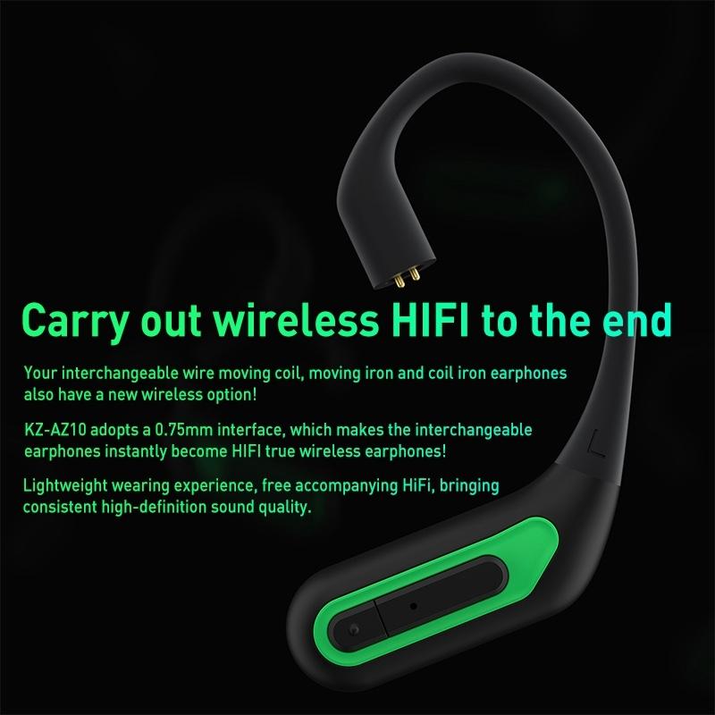 Wireless Bluetooth Headset with Interface Adaptation - Black 5