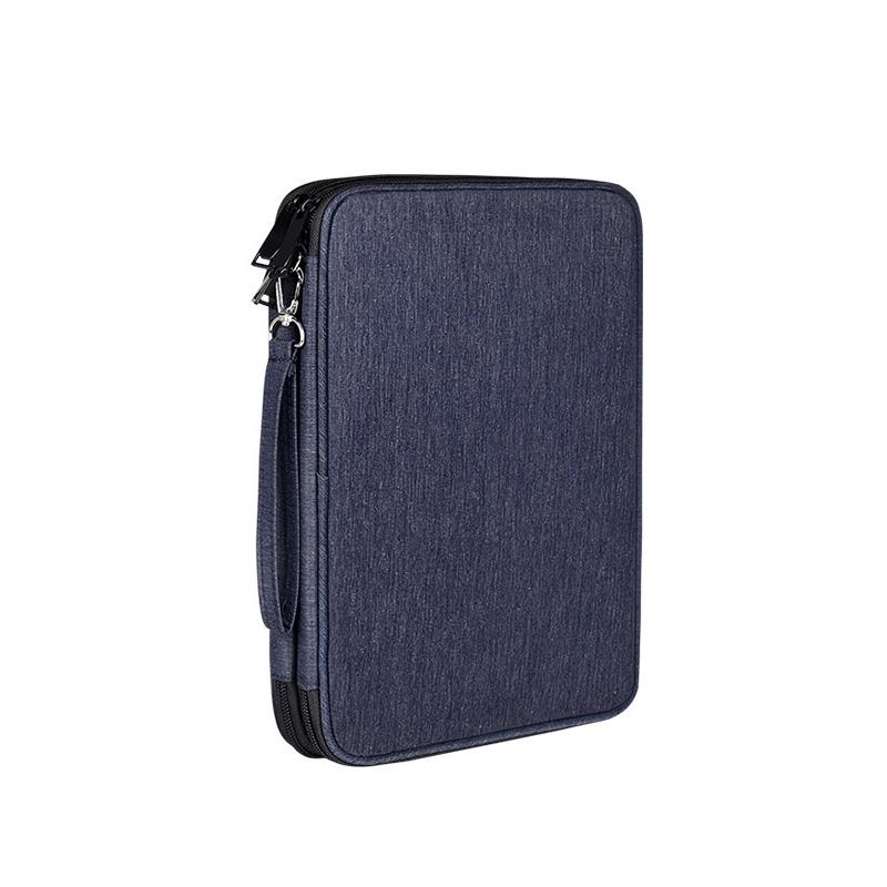 Waterproof Multi-function Storage Bag for Digital Accessories - l - Navy Blue 13