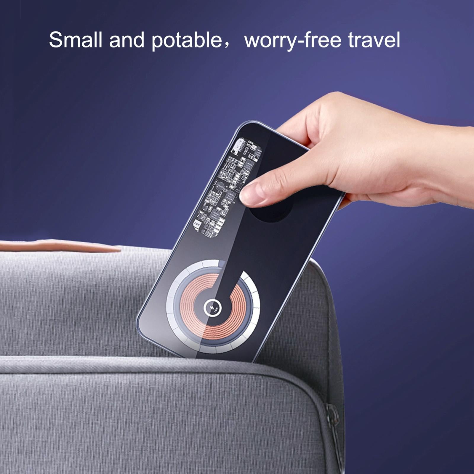 2 In 1 Magnetic Wireless Charger Grey 5