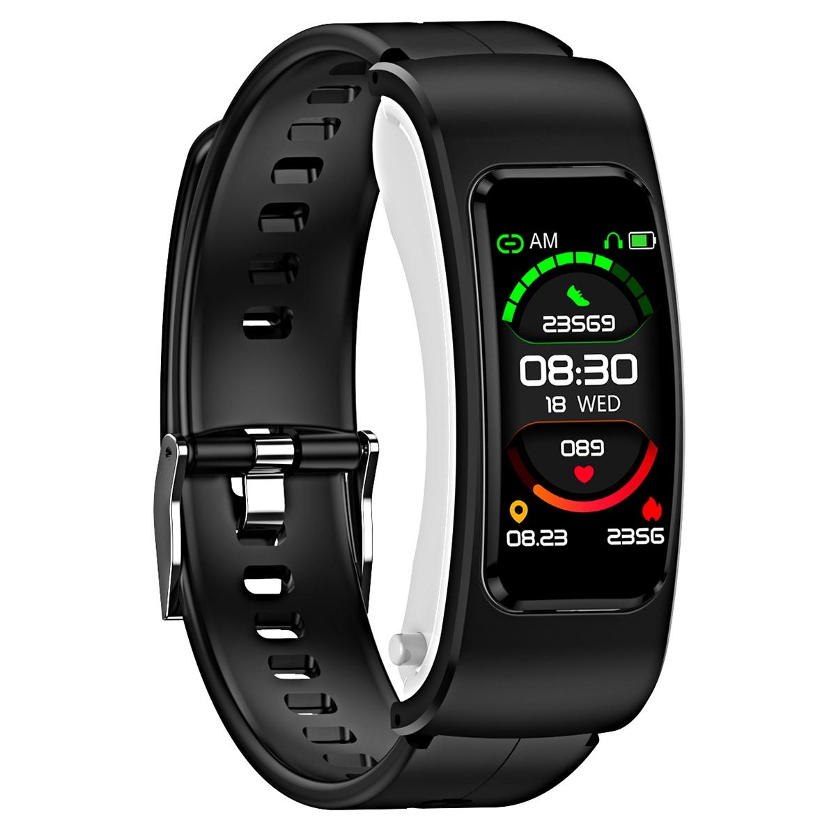 1.08 Inch Waterproof Smart Watch With Bluetooth Call - Black 3