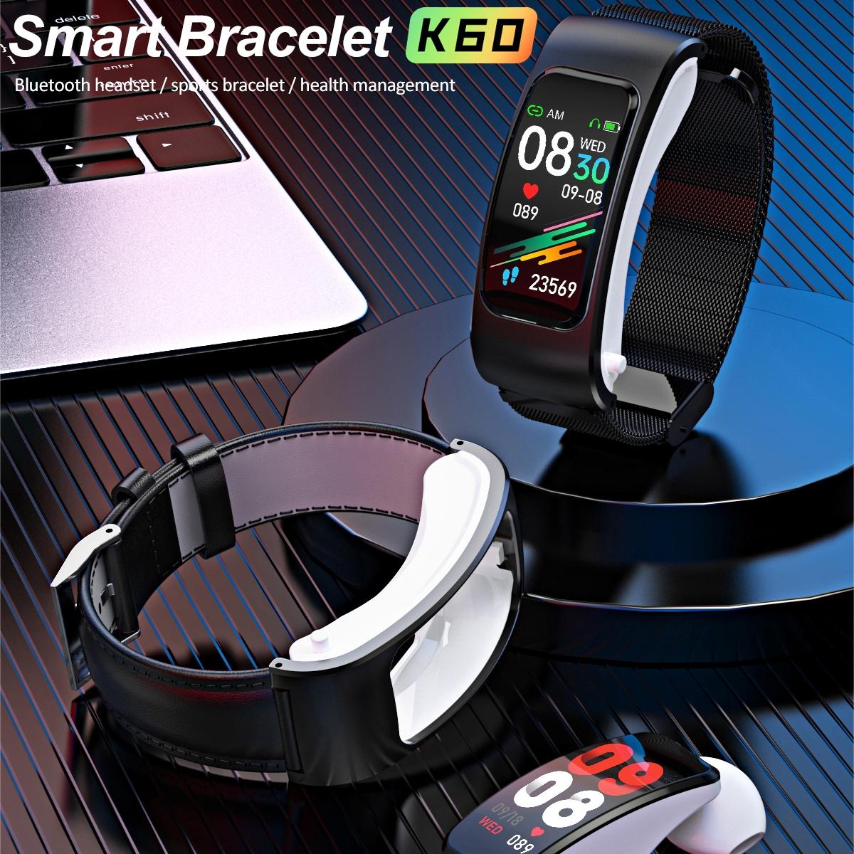 1.08 Inch Waterproof Smart Watch With Bluetooth Call - Black 5