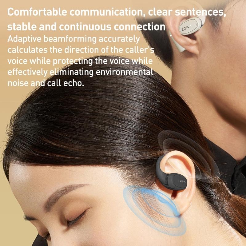 Wireless Bluetooth Earphone - Ear-mounted - Black 7