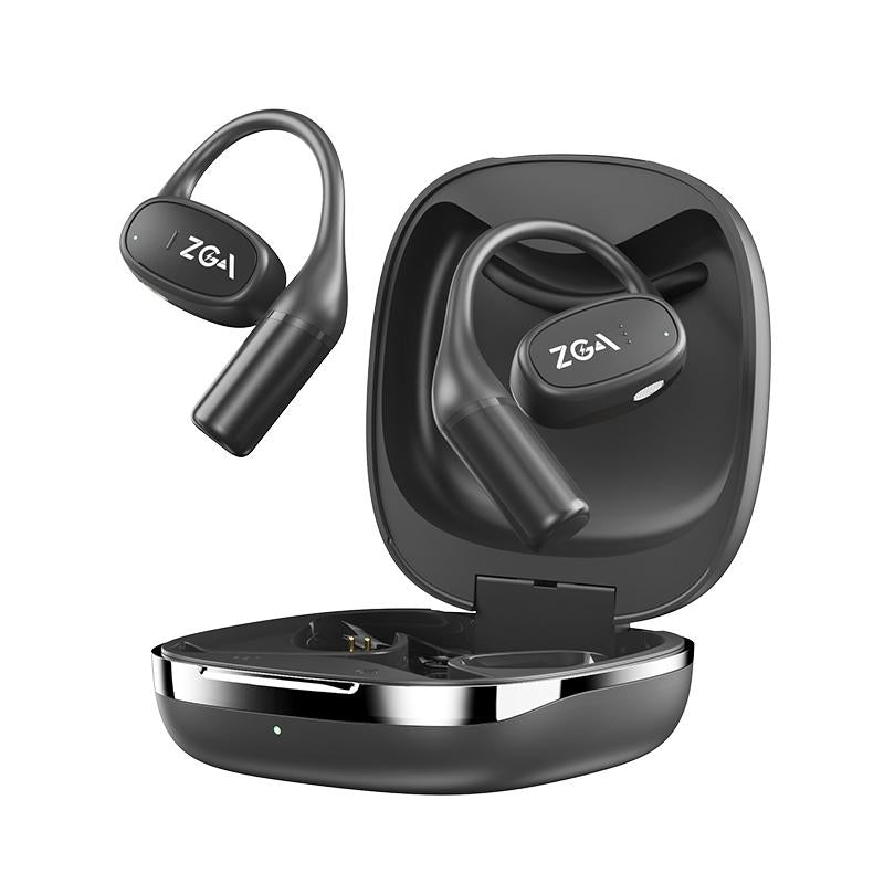 Wireless Bluetooth Earphone - Ear-mounted - Black 11