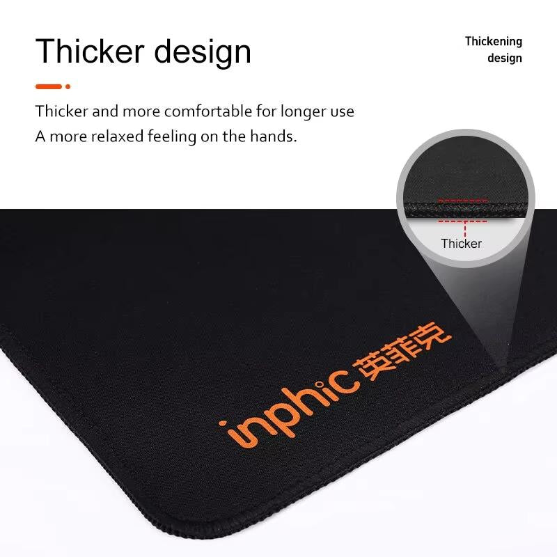 Anti Slip Washable Mouse Pad 25 X 30Cm Black - 25X30Cm 6
