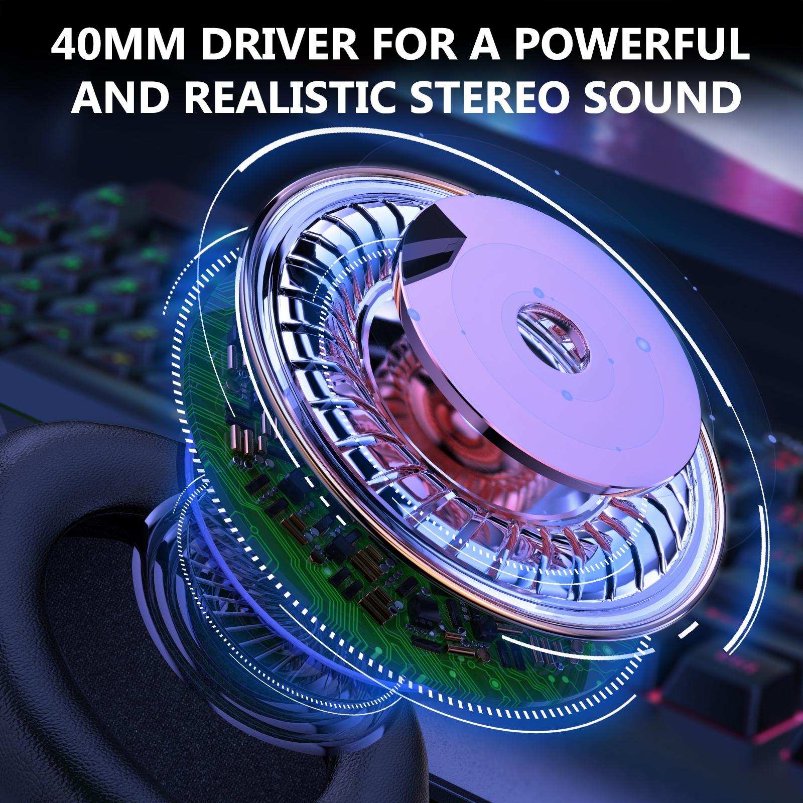 Rgb Gaming Headset With Usb + 3.5Mm 7