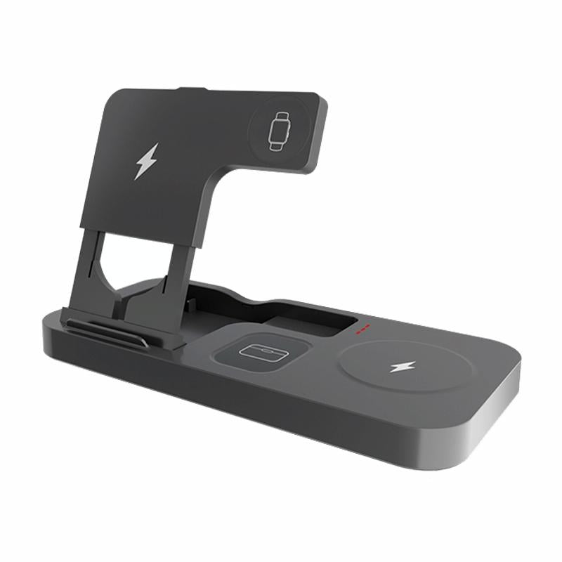 15W 4 In 1 Wireless Phone Charger Black 3