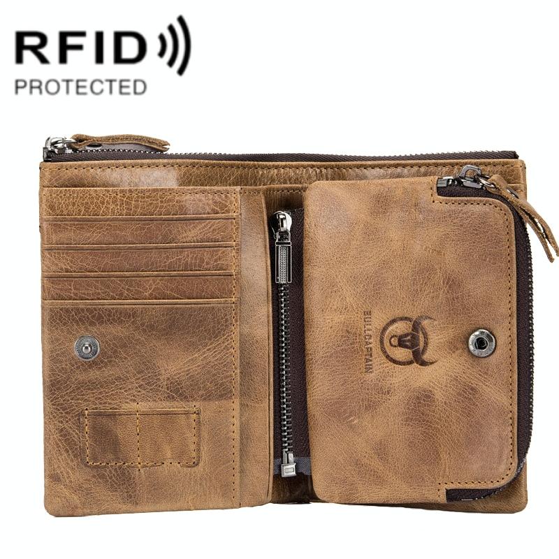 Detachable Rfid Leather Wallet - Anti-theft 4