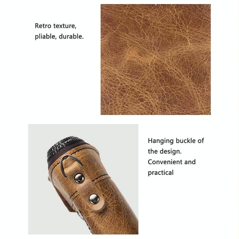 Detachable Rfid Leather Wallet - Anti-theft 6