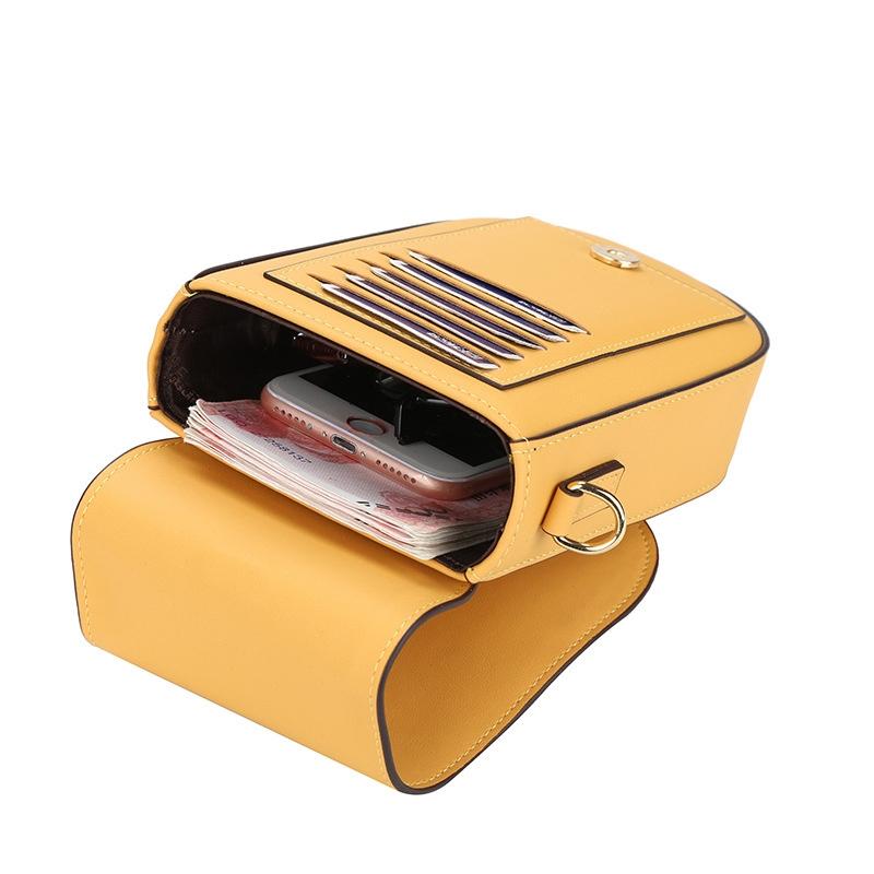 Multi Card Clutch For Women Mobile Phone - Yellow 6