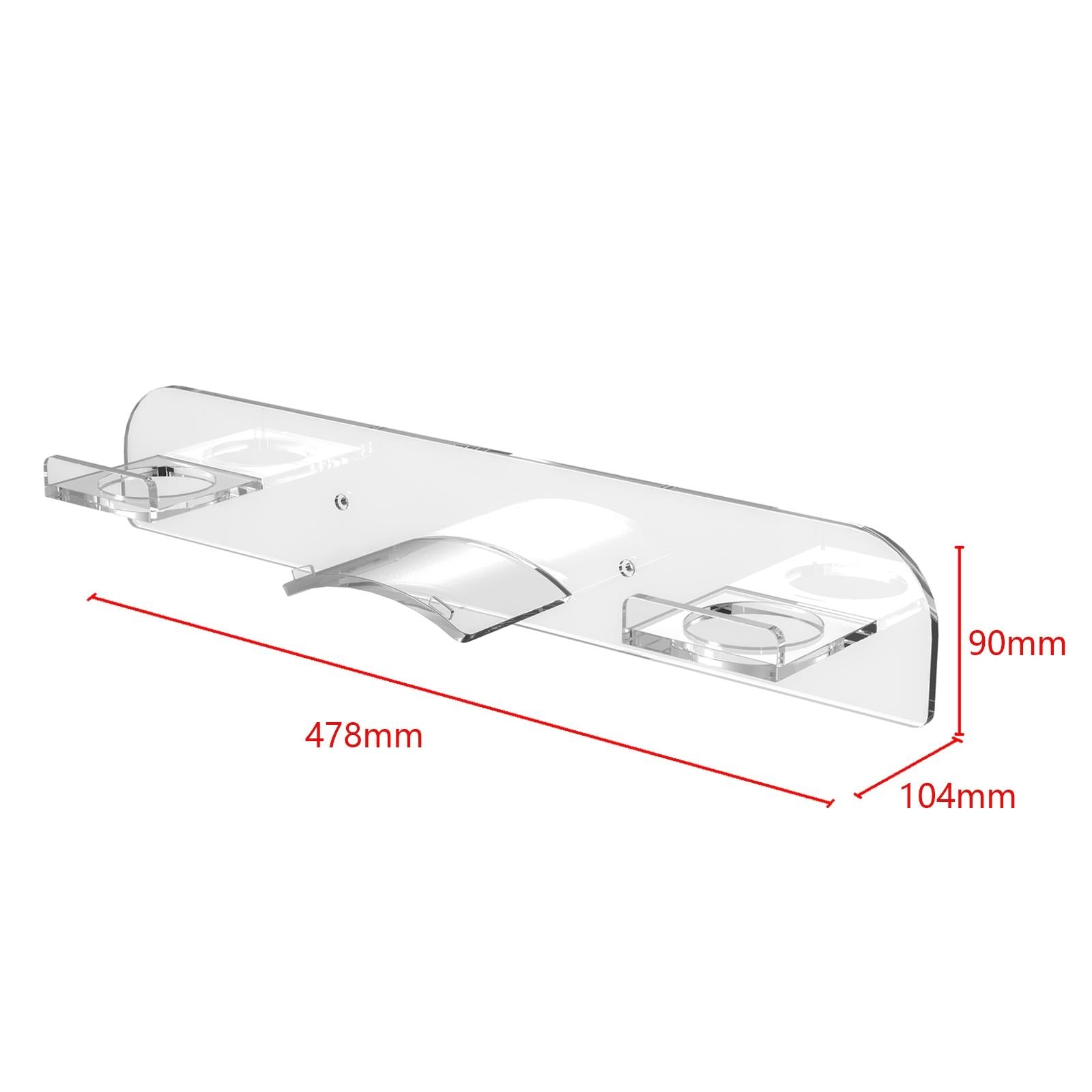 Acrylic Wall Mount for Vr Headsets - Black 4
