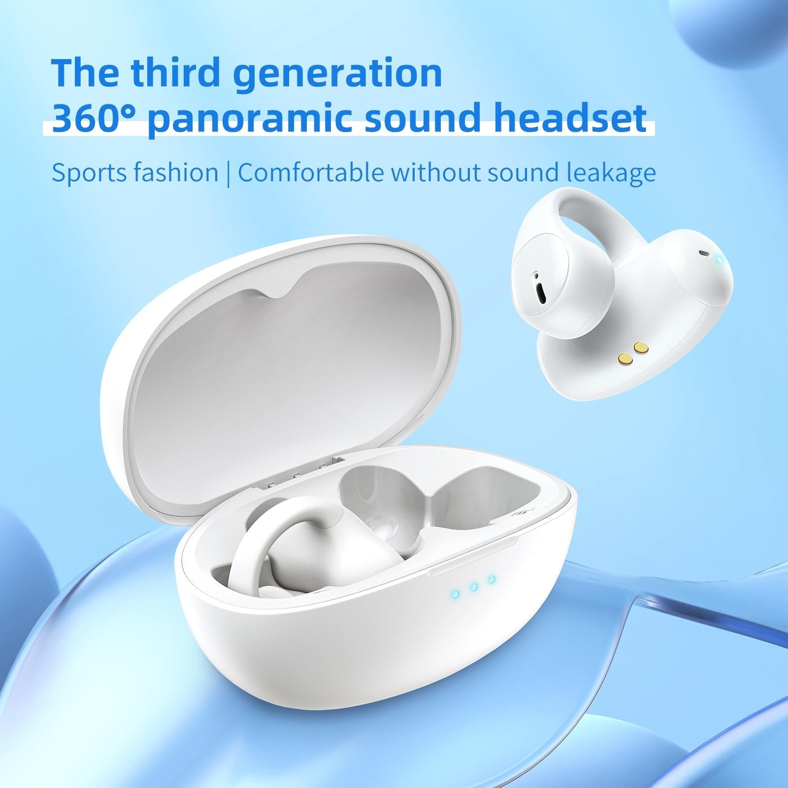 Wireless Bluetooth Earphone - Ear-mounted T306 - Black 3