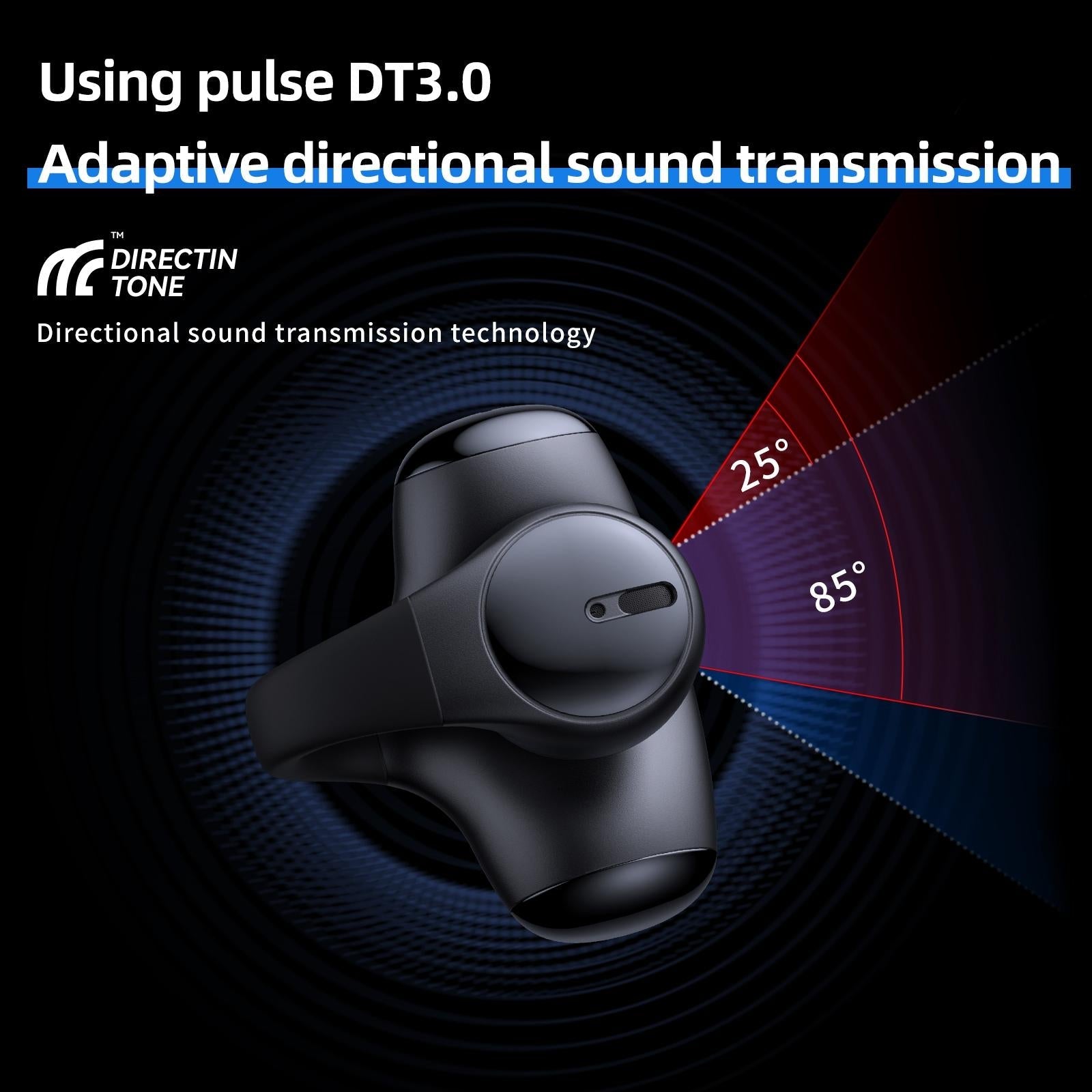 Wireless Bluetooth Earphone - Ear-mounted T306 - Black 10