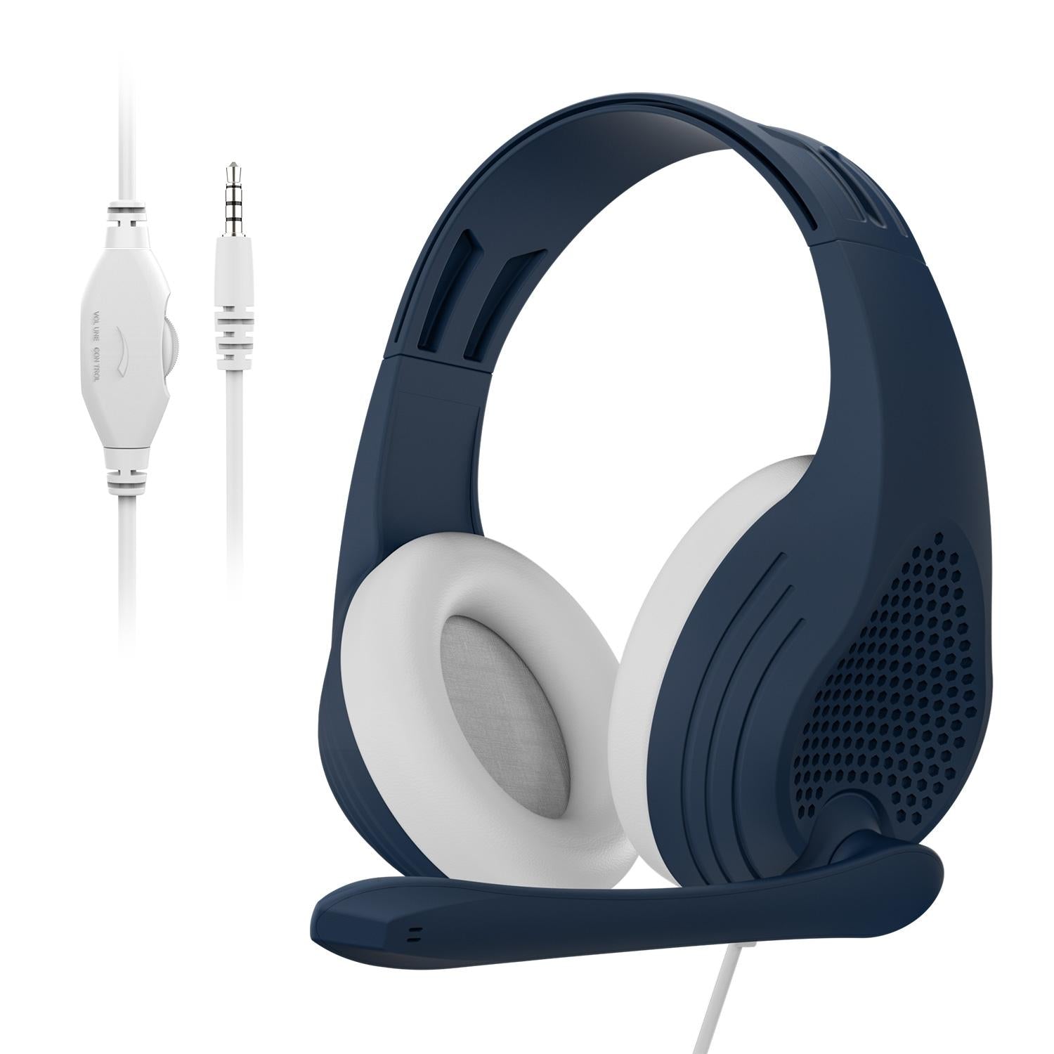 Adjustable Gaming Headset With Mic 3.5Mm Port - Rose Gold 14