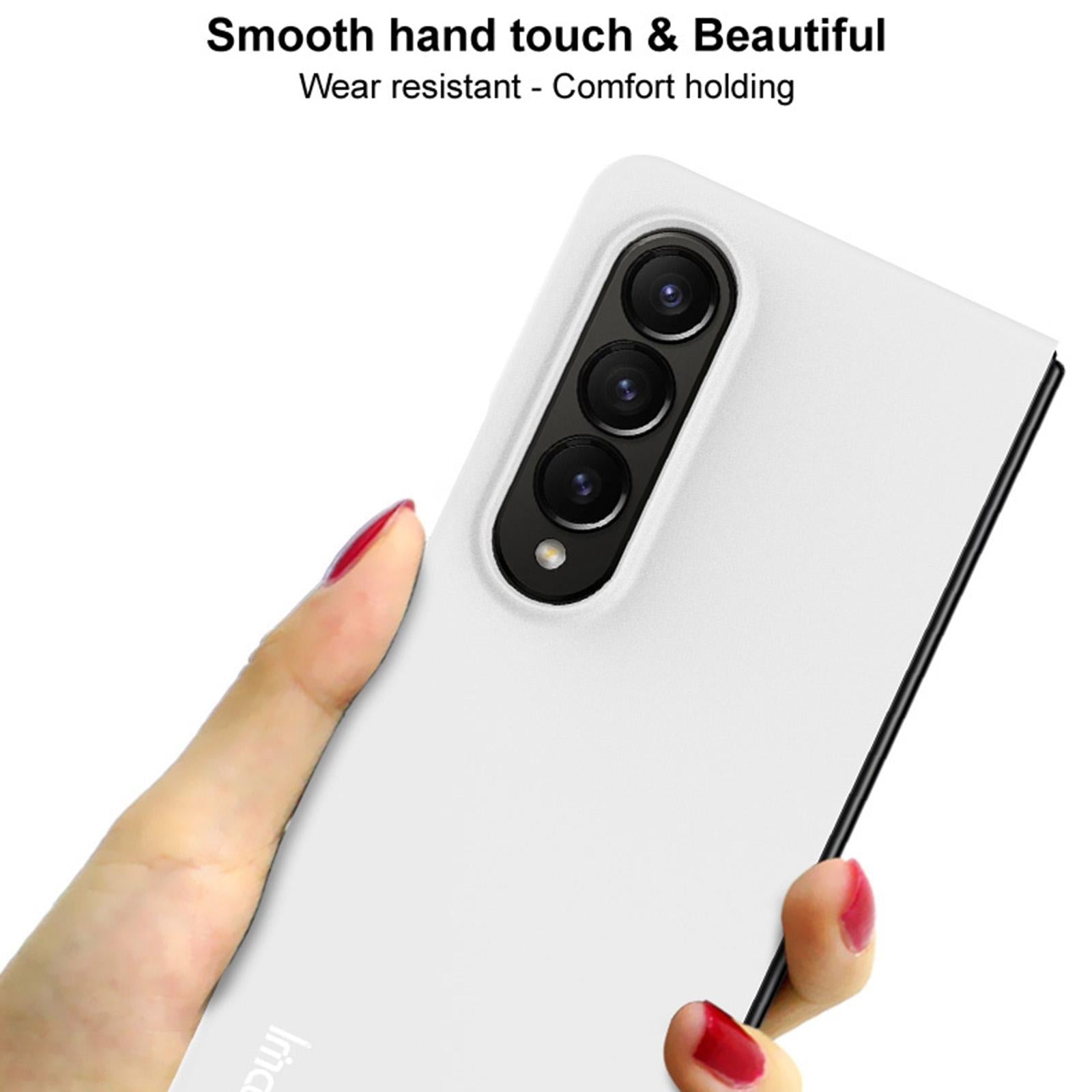 For Samsung Galaxy Z Fold4 5G Imak Js 2 Series Vibrant Case - White 4