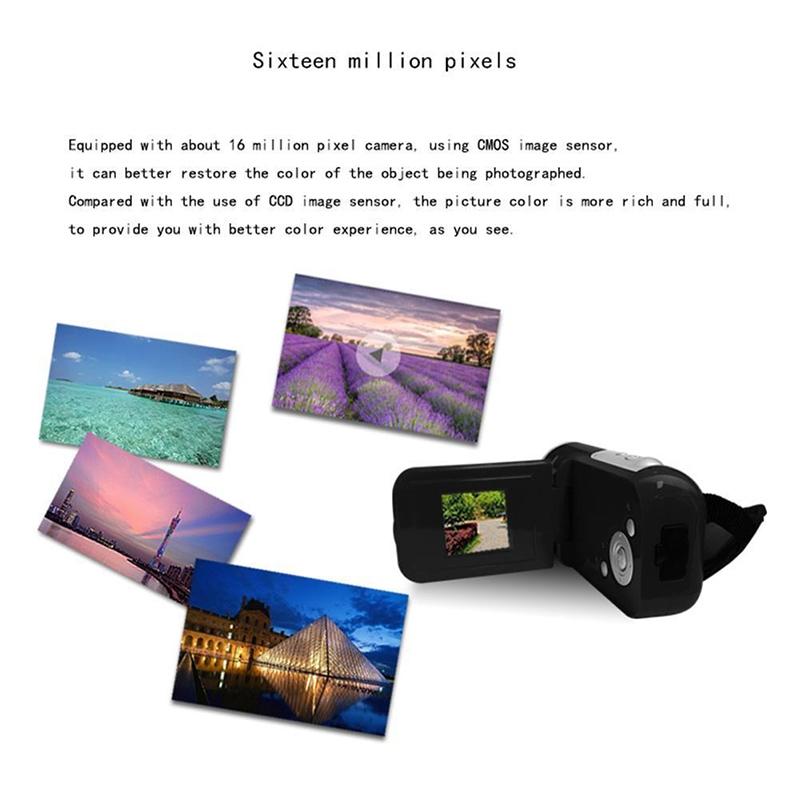 16Mp Digital Camera For Photos And Videos - Blue 5