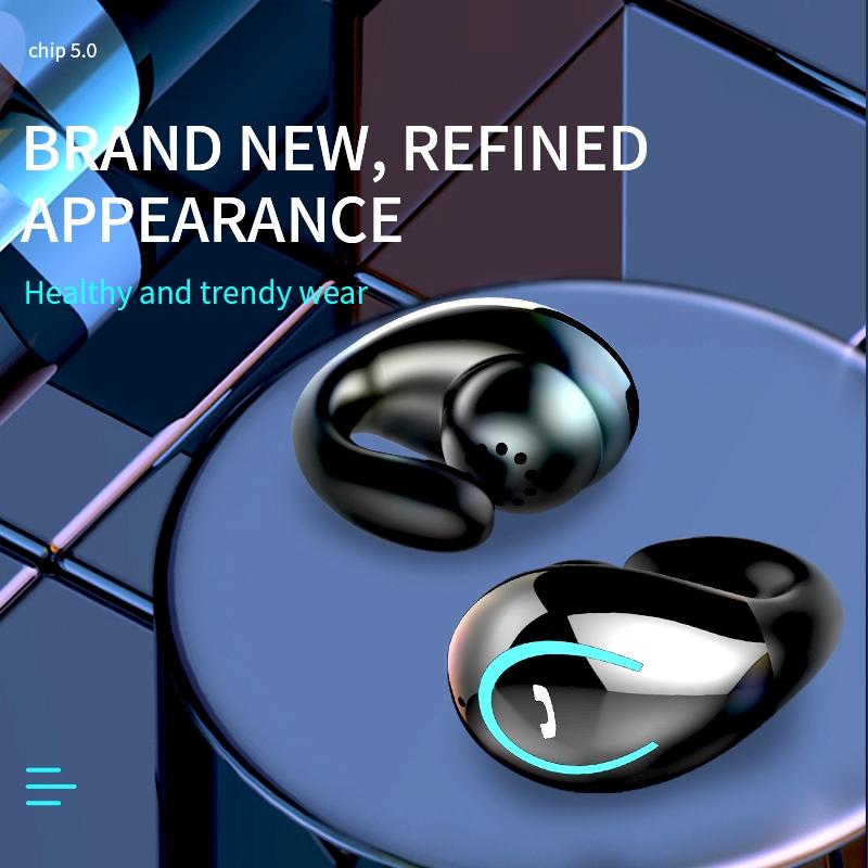 Ultra-light Wireless Bluetooth Earphones - Yx08 Stereo V5.0 - Black 3