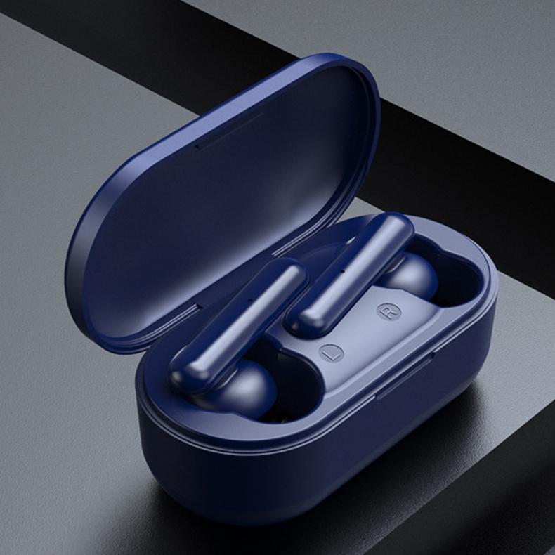 Mini Touch Control Tws Wireless Earphones with Mic & Charger Box - Black 3