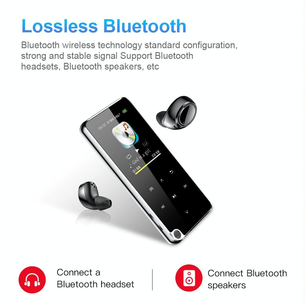 Portable Bluetooth Mp3 Player 4Gb Capacity Black 13