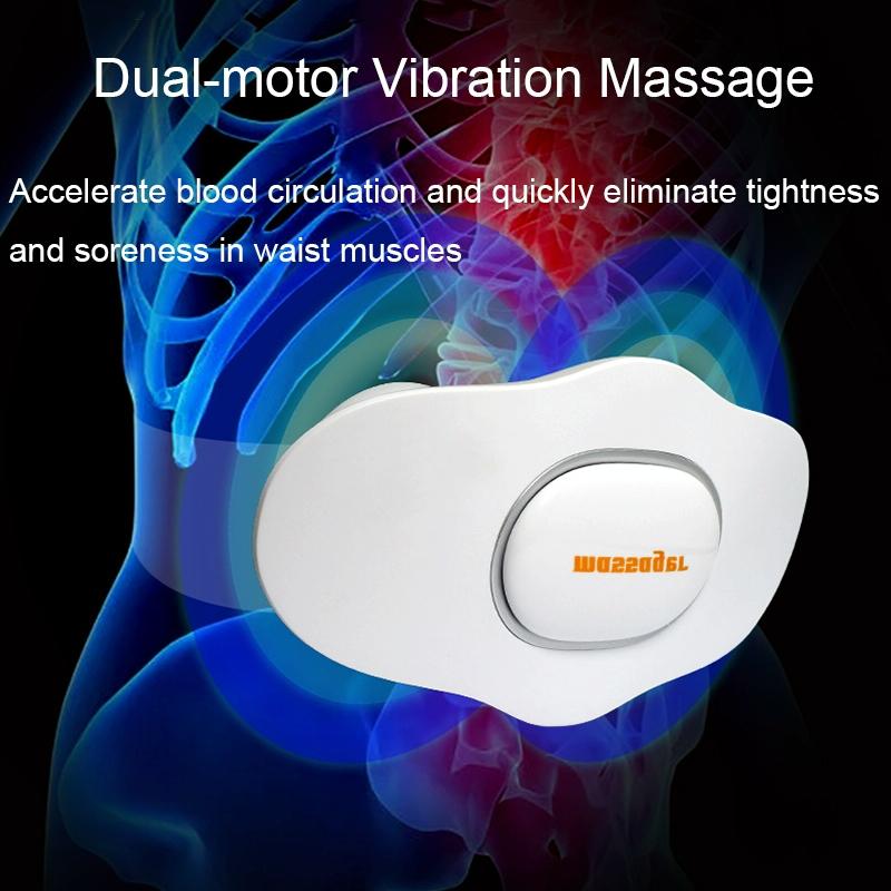 Multifunctional Lumbar Massager With Hot Compress And Voice Broadcast 7