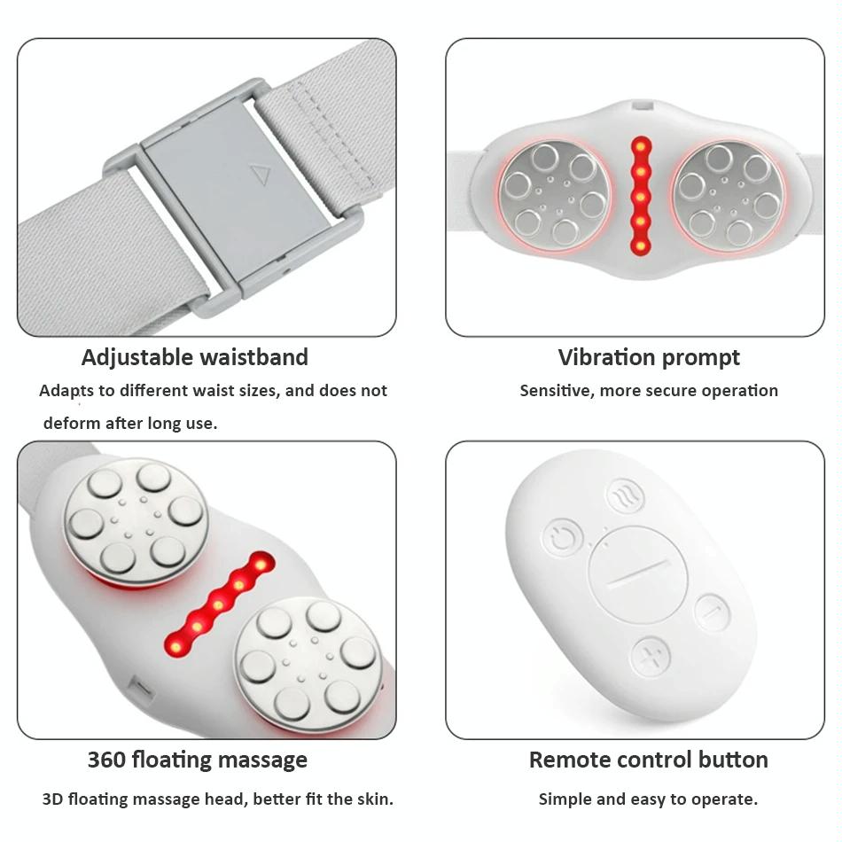 Multifunctional Lumbar Massager With Hot Compress And Voice Broadcast 8