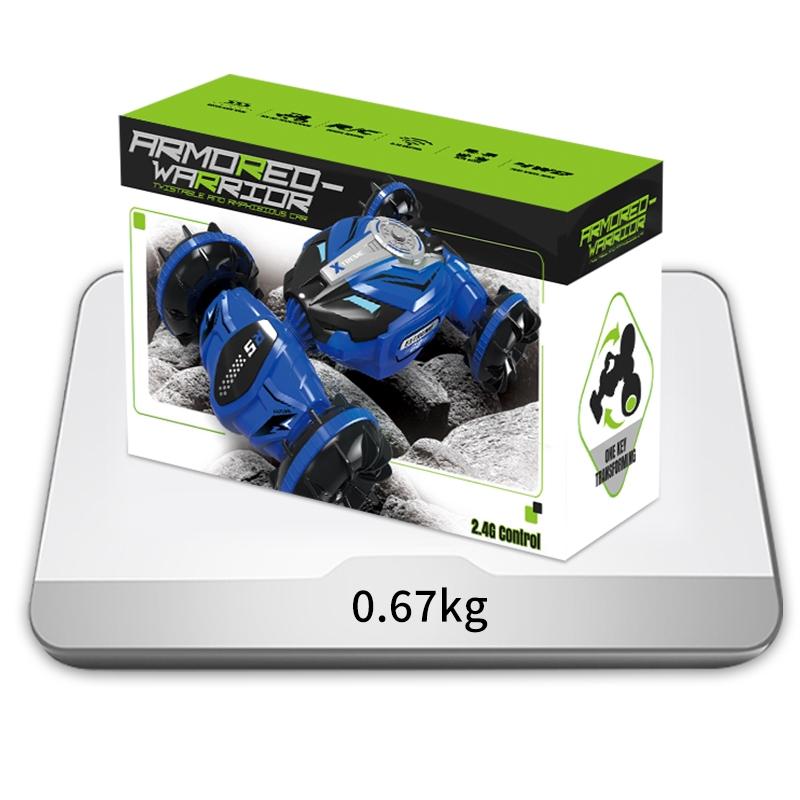 Double-sided 2.4g Rc Amphibious Car - 4wd - Green 9