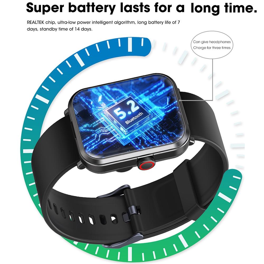 Bluetooth Call Health Monitoring Smart Bracelet - Compact Design 7