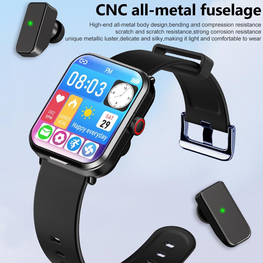 Bluetooth Call Health Monitoring Smart Bracelet - Compact Design 8