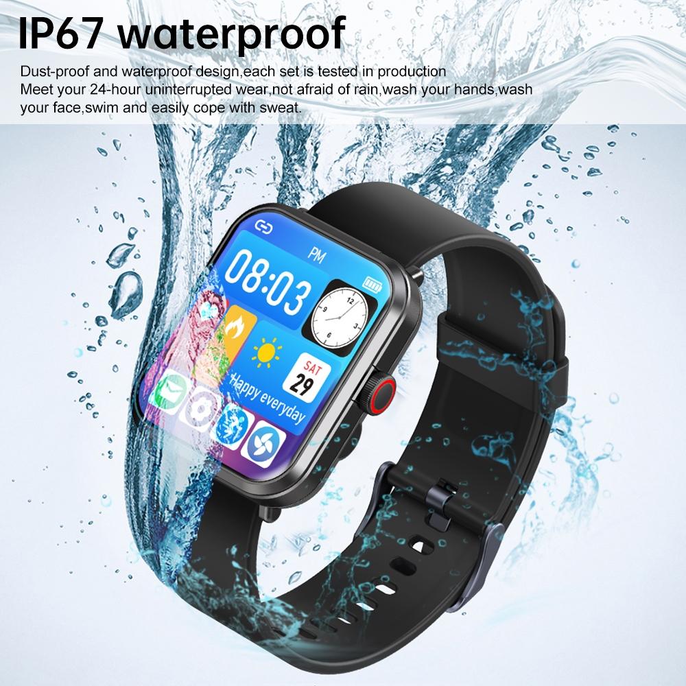 Bluetooth Call Health Monitoring Smart Bracelet - Compact Design 10