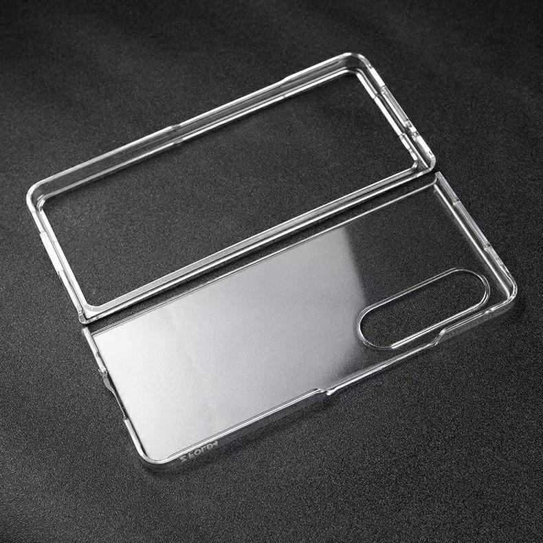 For Samsung Galaxy Z Fold4 5G Shockproof Protective Case - Transparent 7