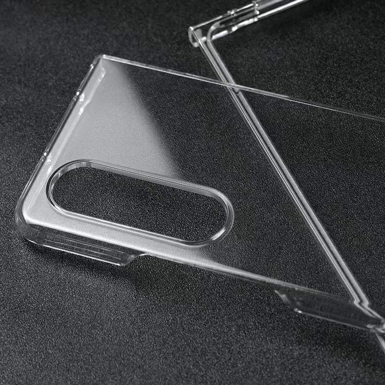 For Samsung Galaxy Z Fold4 5G Shockproof Protective Case - Transparent 11