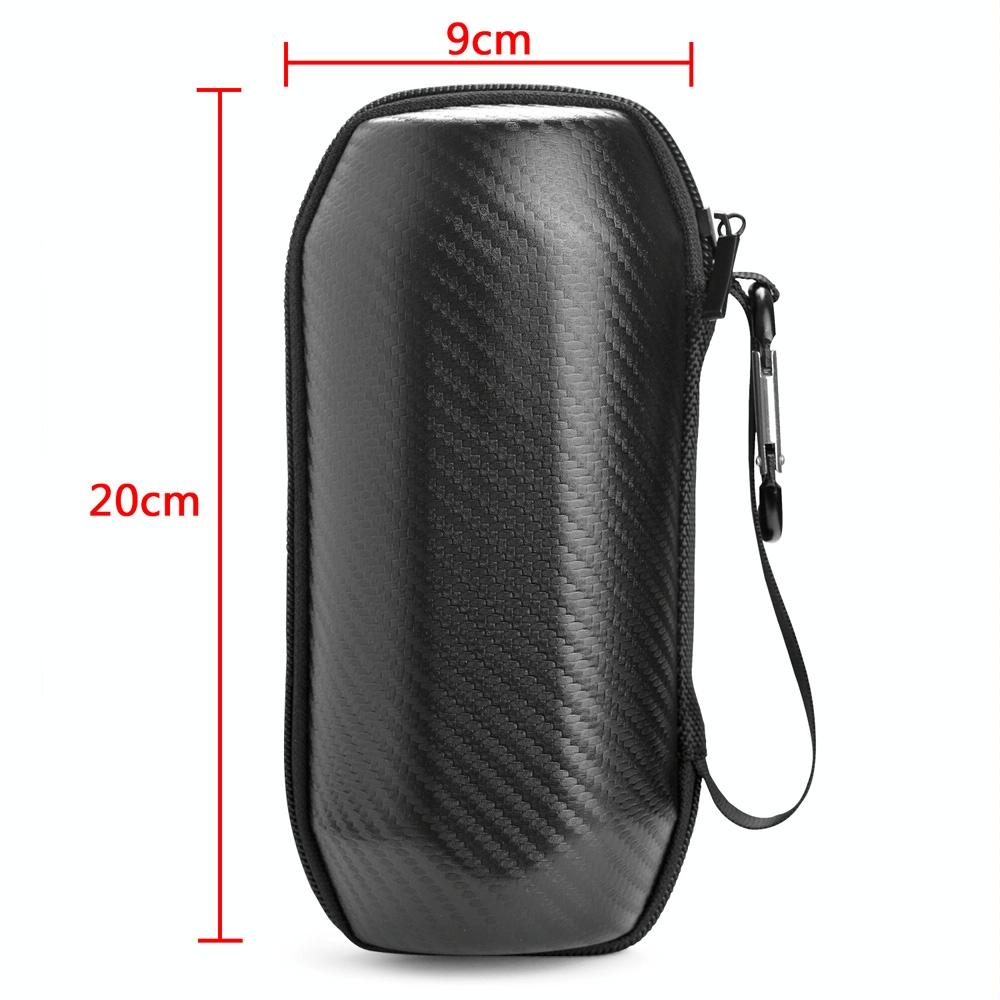 Carbon Fiber Bluetooth Speaker Bag for Jbl Flip 5 - Set of 2 Black 3