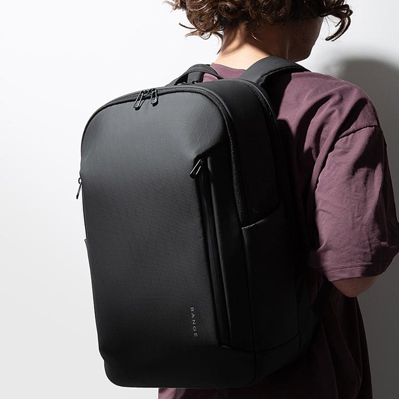 Large Capacity Lightweight Business Backpack For Men - Black 4