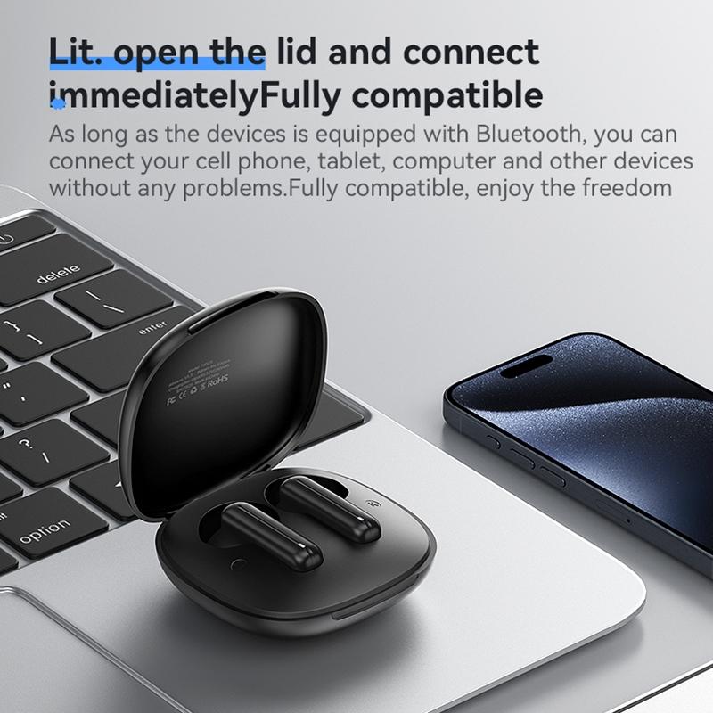 Black Wireless Bluetooth Earphones - Tws25 7