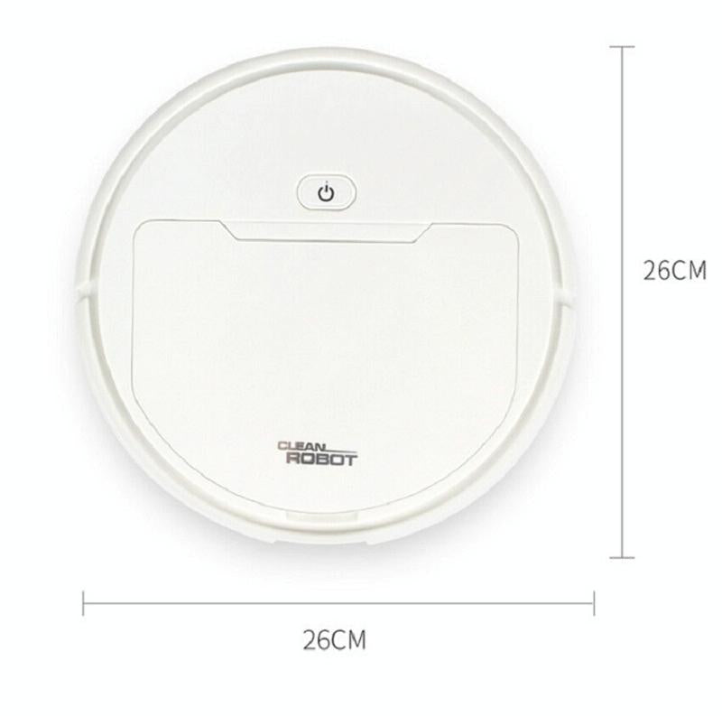 3-in-1 Smart Vacuum Cleaner Robot - Rechargeable Multifunctional Dry / Wet - Black 9