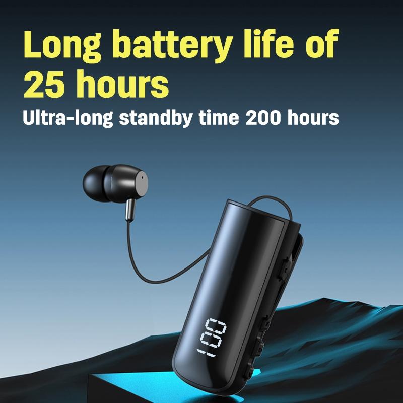 Waterproof Earphones for Driving and Riding - Black 7