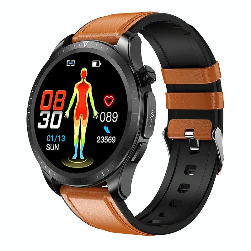 Smart Watch With Heart / Blood Monitoring - Black 12